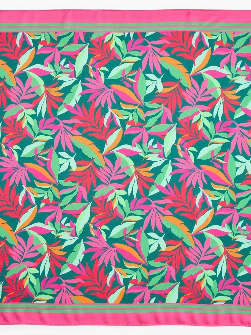 J. Crew Factory Floral Faux Silk Scarf